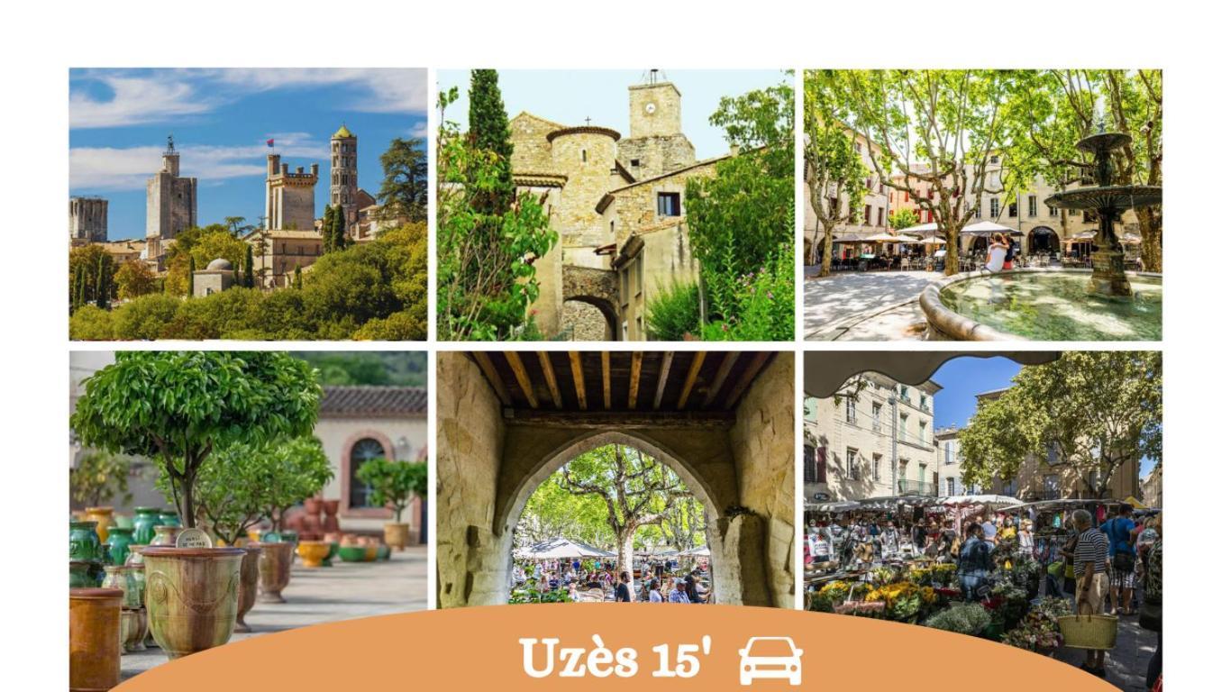 Maison Avec Jacuzzi Et Terrasse Sur Les Toits Brignon المظهر الخارجي الصورة
