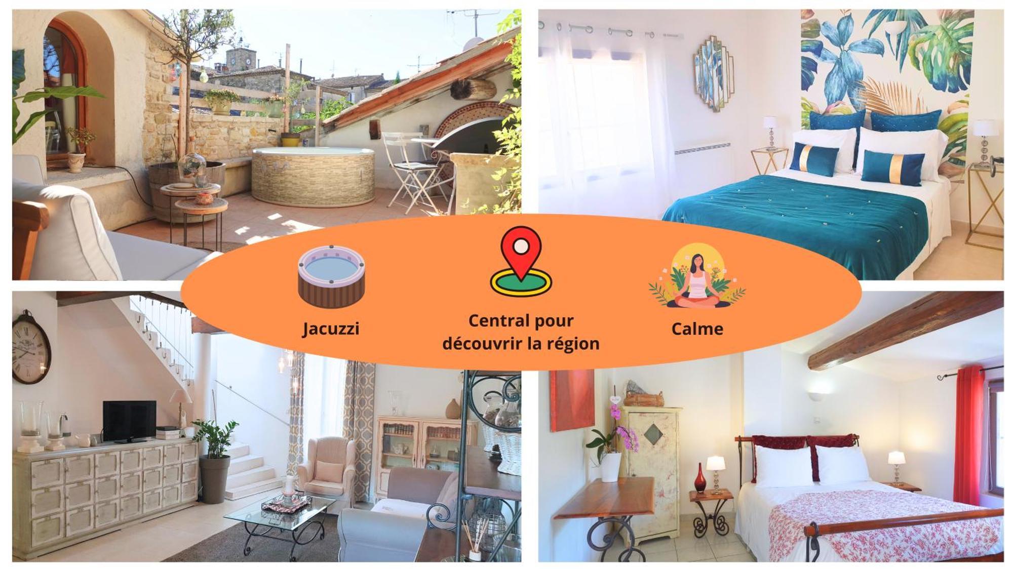 Maison Avec Jacuzzi Et Terrasse Sur Les Toits Brignon المظهر الخارجي الصورة